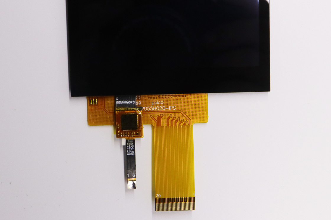 Polcd 5.5 اینچ IPS TFT LCD 720x1280 زاویه مشاهده کامل با رابط MIPI ماژول نمایش LCD