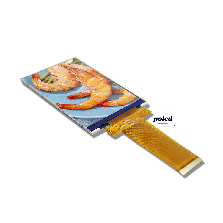 Polcd LCM کارخانه 3.5 اینچ 320*480 Mcu Spi رابط 300 نیت TFT ماژول LCD ظرفیت صفحه نمایش لمسی