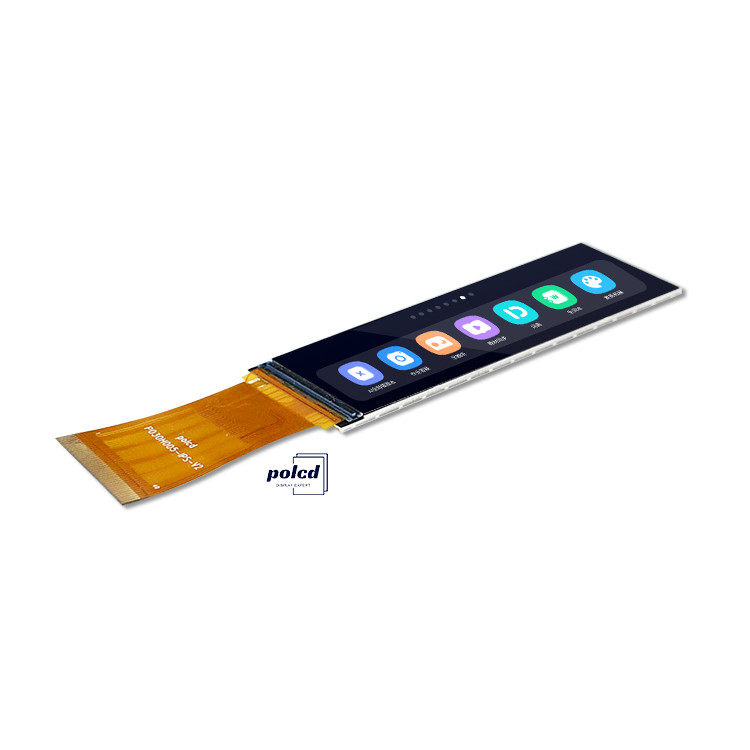 Polcd صفحه نمایش کوچک TFT-LCD 3.0 اینچ 268 * 800 RGB رابط صنعتی IPS تمام زاویه مشاهده ماژول LCD