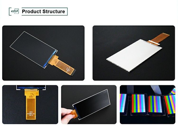 Polcd LCD تولید کننده 4.5 اینچ 480x854 Gc9503v رابط Rgb روشنایی بالا صفحه نمایش صفحه نمایش IPS TFT