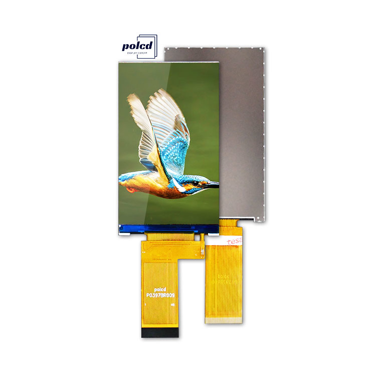 ماژول نمایشگر LCD TFT Polcd 3.97 اینچ 4 اینچ 480*800 300nit 40pin رابط RGB تمام انتقالی ST7701S