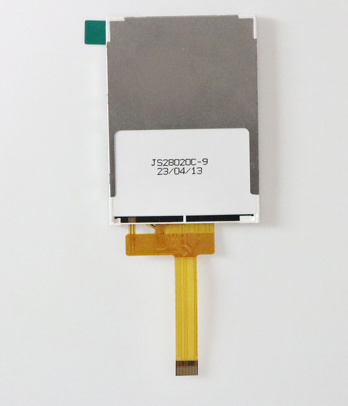 Polcd 2.8 اینچ FPC 4wire رابط SPI صفحه لمسی 240x320 پیکسل ماژول نمایش LCD TFT