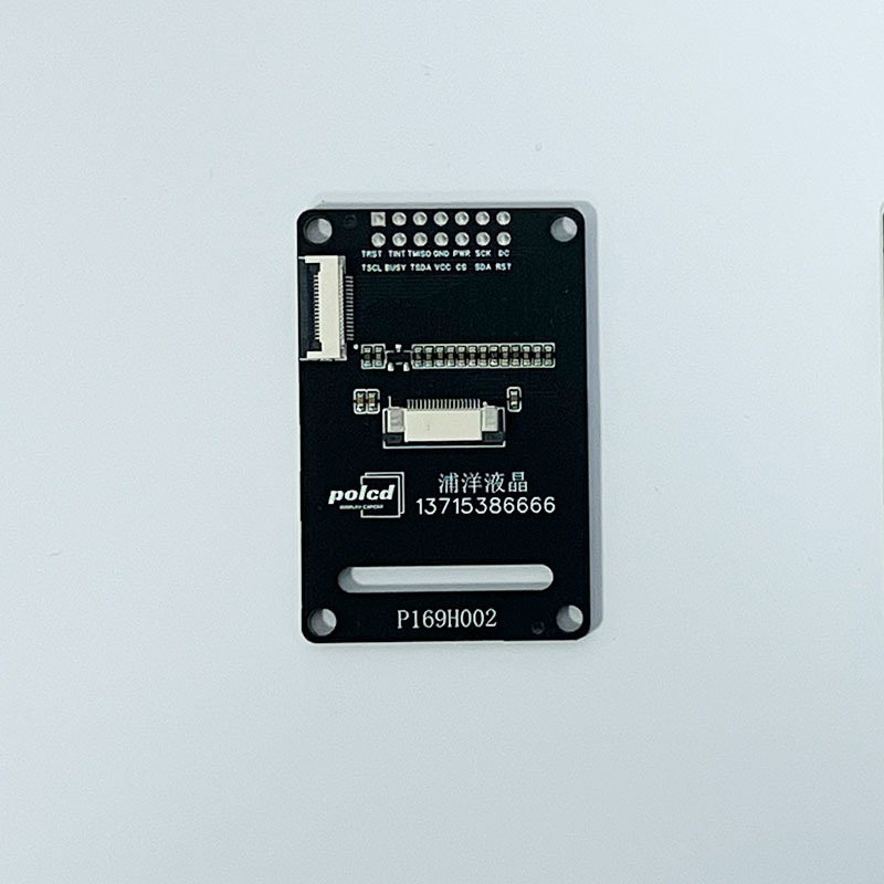Polcd 1.69 اینچ صفحه نمایش LCD PCB طراحی صفحه مدار چاپی و PCB PCB