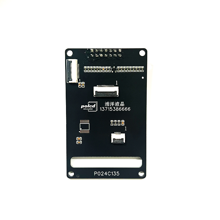 صفحه نمایش ال سی دی 2.4 اینچی Polcd، بردهای PCB، تولید کننده برد PCB چین، مونتاژ الکترونیکی PCBA