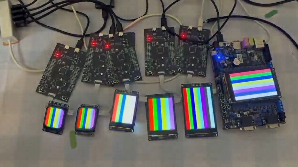 Polcd طراحی سفارشی مونتاژ PCB تولید برد مدار ماژول TFT LCD برد مدار PCBA