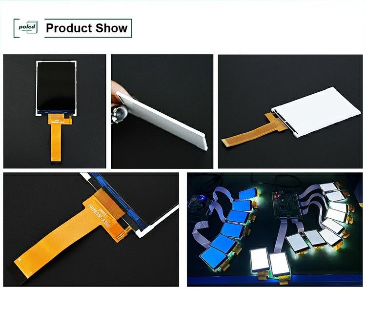 ماژول نمایشگر LCD IPS با رابط MIPI، IC ST7789P3-G6، وضوح 2.8 اینچ TFT 240*320 از Polcd