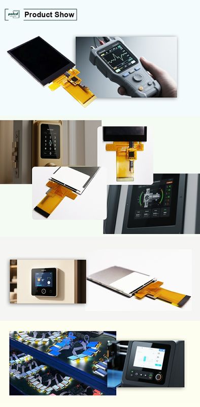 Polcd Tft RGB 2.8 اینچ کنترل کننده صنعتی صفحه نمایش رنگی صفحه نمایش لمسی ظرفیتی ماژول LCD IPS