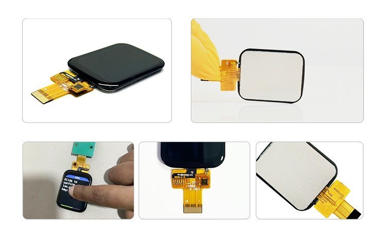 صفحه نمایش لمسی 1.69 اینچی TFT 4 خطی SPI 240x280 IPS LCD