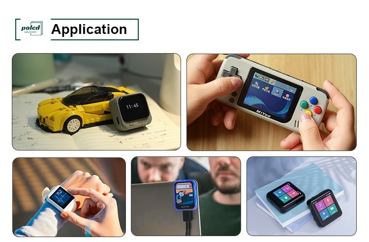 صفحه نمایش لمسی 1.69 اینچی TFT 4 خطی SPI 240x280 IPS LCD