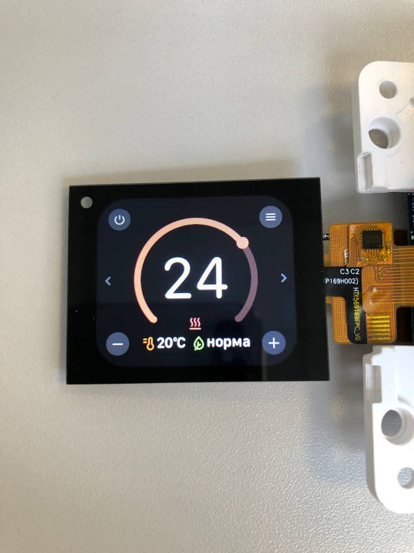 صفحه نمایش لمسی 1.69 اینچی TFT 4 خطی SPI 240x280 IPS LCD