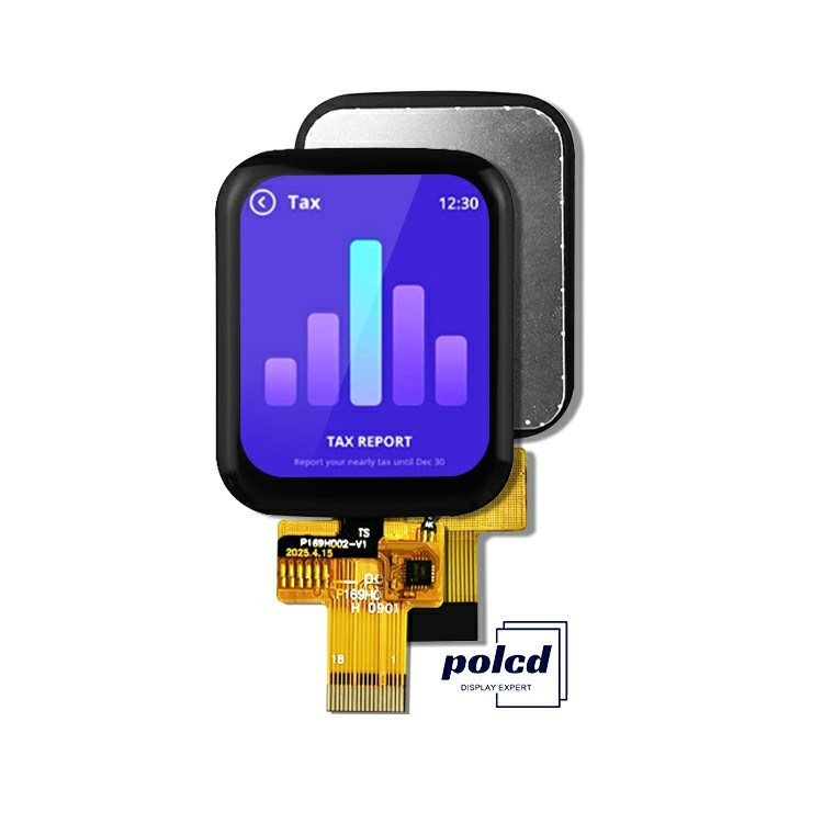 Polcd 1.69 اینچ صفحه لمسی صفحه نمایش LCD 240x280 رابط SPI ماژول کوچک TFT