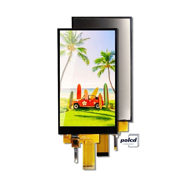 Polcd 5.5 اینچ صفحه نمایش نازک LCD 720x1280 رزولوشن رابط MIPI صفحه نمایش عمودی LCD TFT