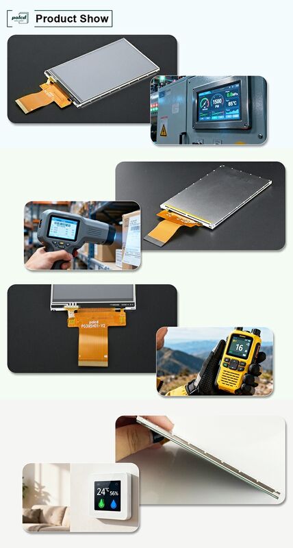 Polcd 3.95 اینچ 320*480 صفحه نمایش LCD RGB رابط ILI9488 ماژول LCD انتقال دهنده 40 پین TFT