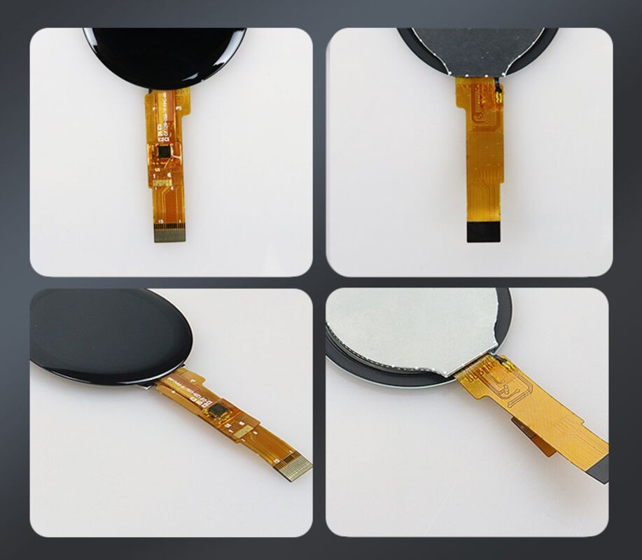 Polcd کوچک دور 1.28 اینچ صفحه نمایش LCD 240*240 1.3 اینچ Spi رابط IPS دایره ای پانل ماژول Tft LCD