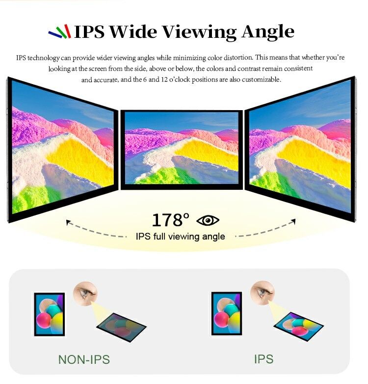 Polcd 2.8 اینچ TFT 240*320 صفحه نمایش رنگی کوچک JD9853 درایو IC Spi رابط IPS TFT LCD
