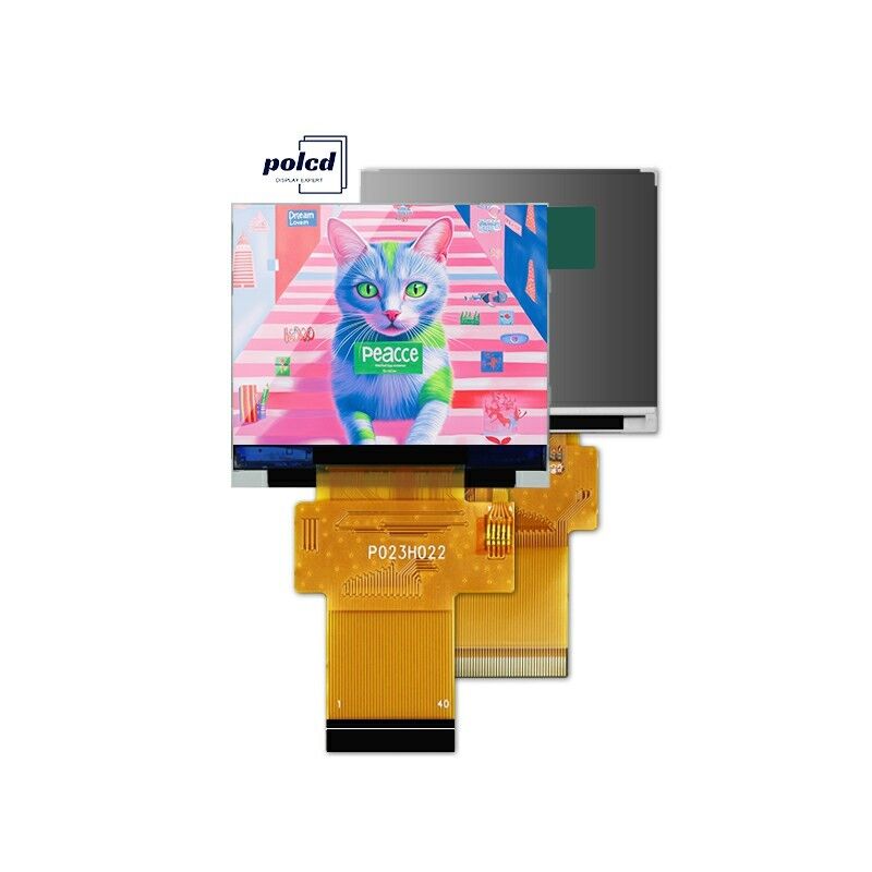 Polcd سیاه 320*240 RGB صفحه نمایش TFT 18 بیت روشنایی بالا 2.31 اینچ صفحه LCD