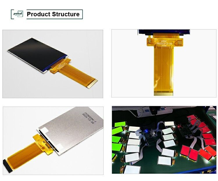 Polcd 3.5 اینچ 320*480 صفحه نمایش LCD ILI9488 ساخته شده در پانل لمسی ظرفیتی روشنایی بالا TFT LCD