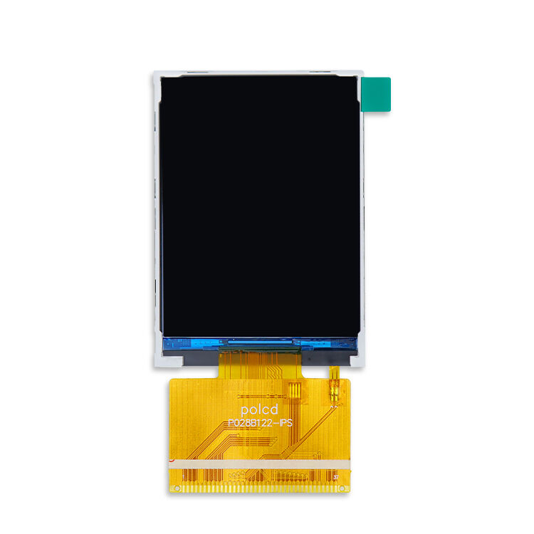 Polcd کوچک 2.8 اینچ 240x320 QVGA روشنایی بالا 300nits رابط SPI صفحه نمایش IPS TFT