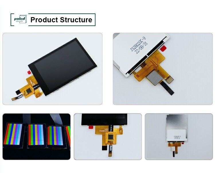 2.8 اینچ 178° Ips Tft Capacitive Touch Screen Full View Angle Spi Interface صفحه نمایش لمسی ظرفیت دار و زاویه دید کامل