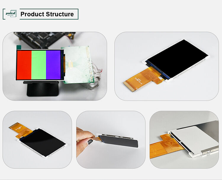 ماژول LCD رنگی 2.8 اینچی ST7789T3 با صفحه نمایش 240x320 Polcd، صفحه نمایش انعکاسی TFT