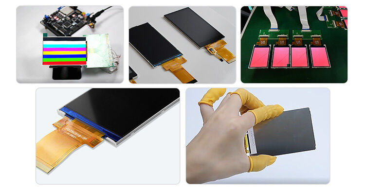 نمایشگر Polcd ILI9488 Tft LCD 12 0'CLOCK 3.5 Tft ال سی دی Raspberry Pi 48.96mm