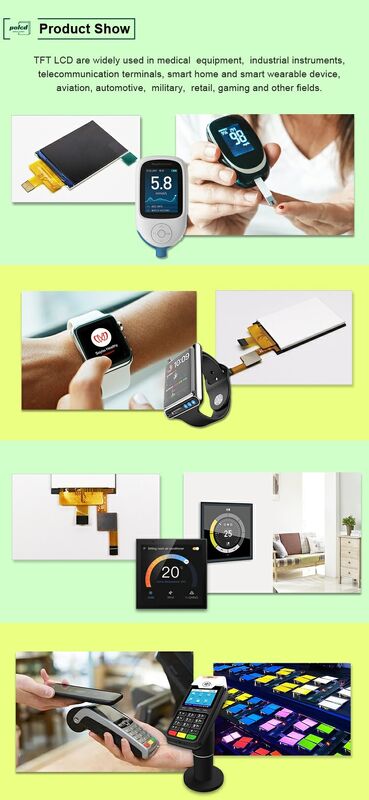 Polcd 2'' 2 اینچ 240x320 رزولوشن ST7789V SPI رابط IPS TFT صفحه نمایش LCD ماژول نمایش LCD