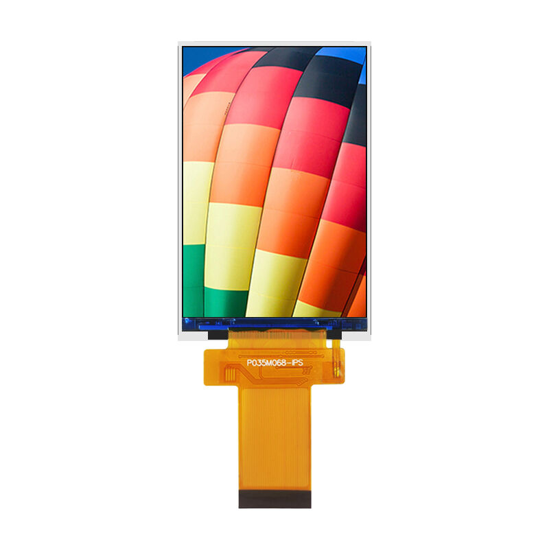 Polcd رنگارنگ 3.5 اینچ 320x480 رنگ ظرفیت لمس IPS زاویه مشاهده ماژول های پانل TFT-LCD