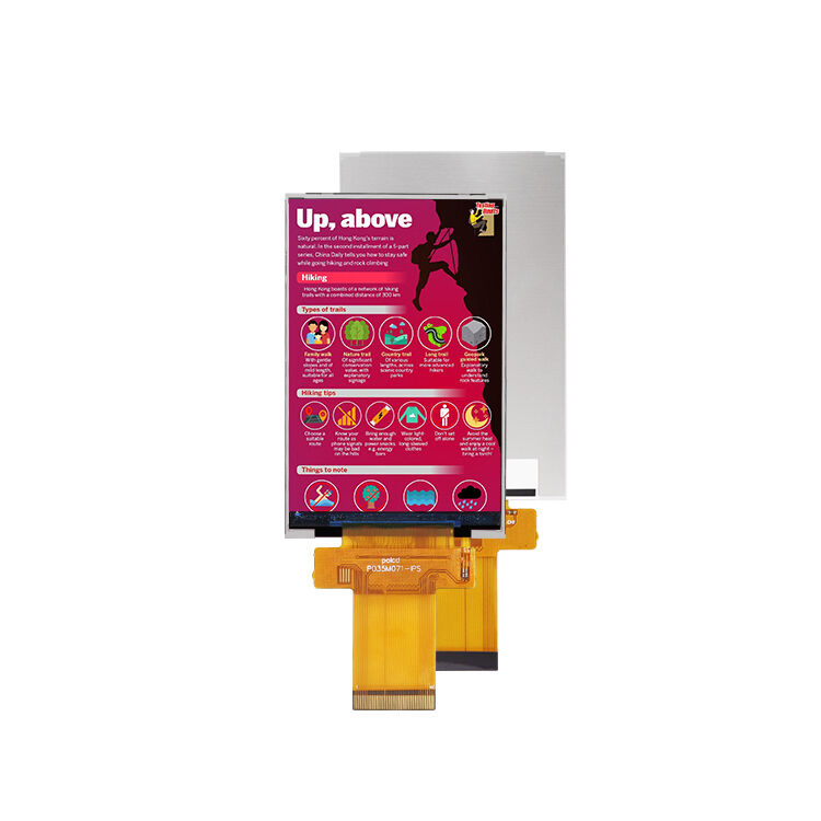 Polcd 3.5 اینچ ماژول LCD 320X480 پیکسل صفحه نمایش IPS ILI9488 SPI MCU رابط TFT