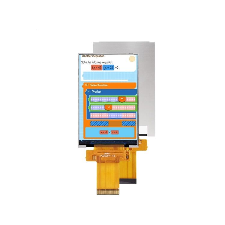 Polcd 3.5 اینچ TFT Display MCU SPI Interface تجهیزات صنعتی IPS صفحه نمایش کامل رنگ LCD ماژول