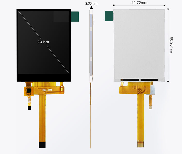ماژول نمایشگر کوچک 2.4 اینچی TFT Polcd با اندازه کوچک 2.4 اینچی IPS ST7789V3 صفحه نمایش LCD 240x320 با پنل لمسی