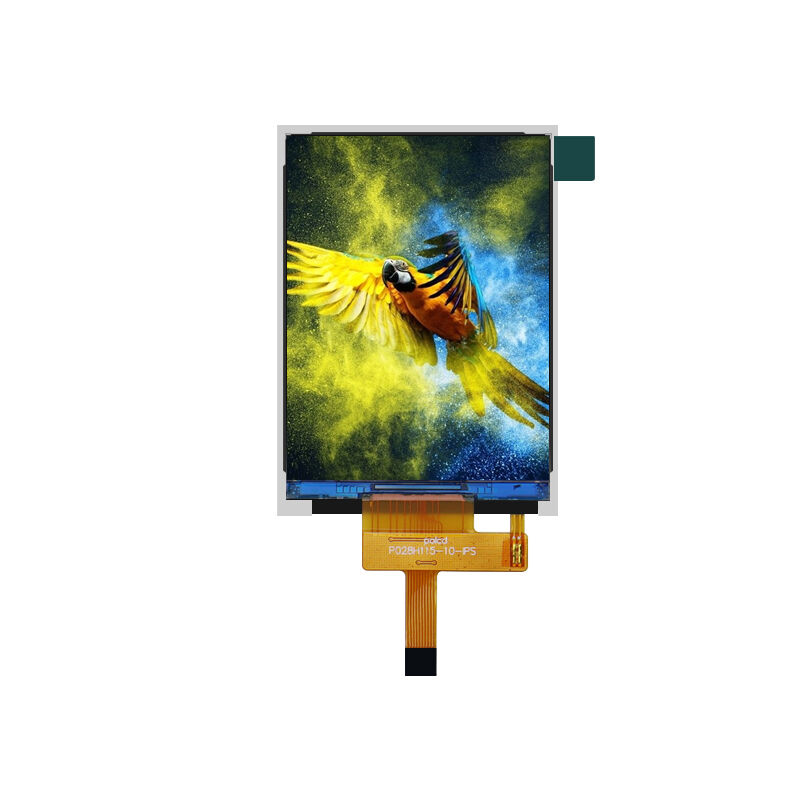 Polcd 2.8''TFT LCD سفارشی رنگ صفحه نمایش صفحه نمایش 240 * 320 وضوح 260 نایت IPS صفحه نمایش LCD