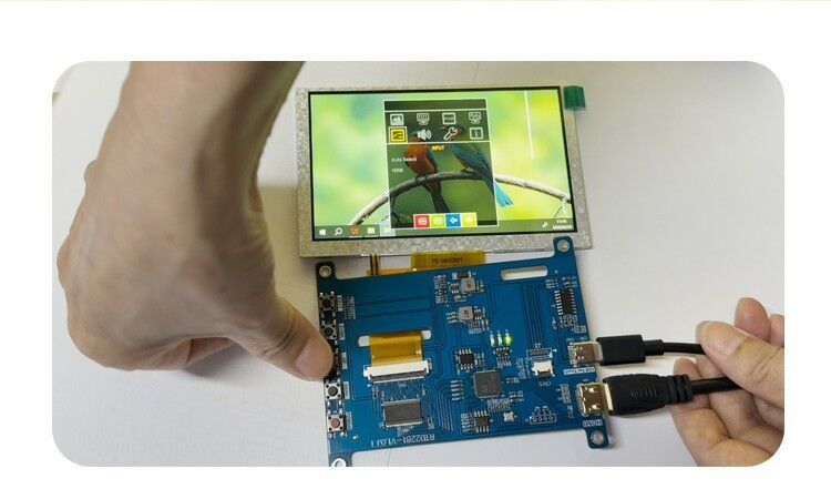 Polcd 4.3 5 اینچ Universal LCD Driver Board HD-MI USB Controller Board RTD2281 برای ماژول نمایش LCD TFT