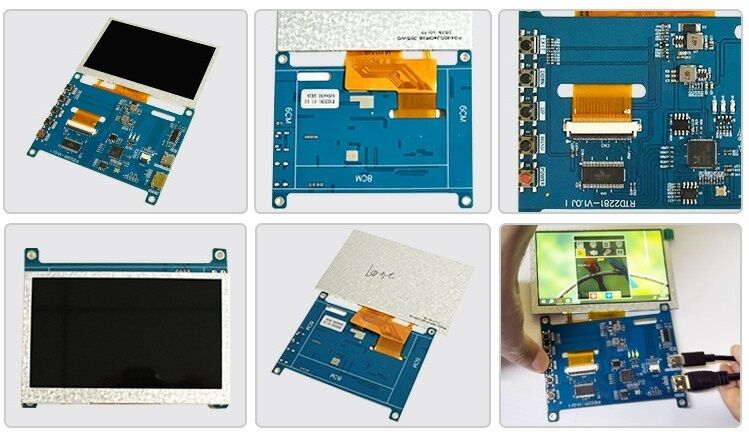 Polcd 4.3 5 اینچ Universal LCD Driver Board HD-MI USB Controller Board RTD2281 برای ماژول نمایش LCD TFT