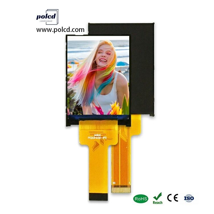 صفحه نمایش کریستال مایع Polcd 2.0 اینچ مینی کامل رنگ ST7789 MCU IPS Full Angle View 240x320 ماژول LCD TFT