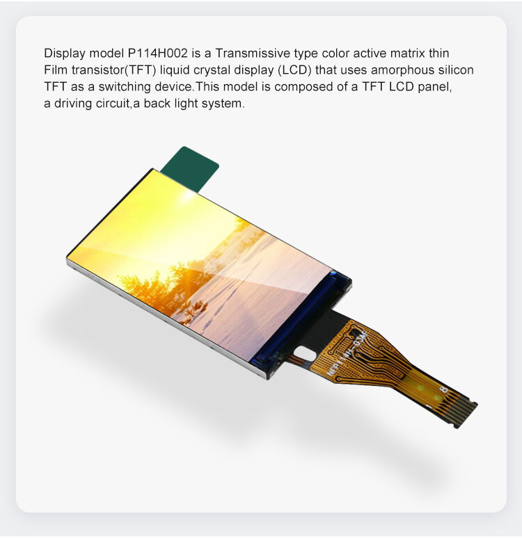 Polcd 1.14 Inch LCD Screen 135x240 IPS Angle SPI Interface ST7789V 550 nits 1.14