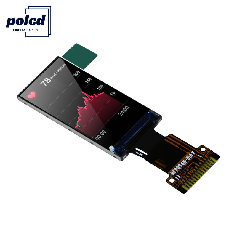 Polcd ST7735S 0.96 LCD صفحه نمایش 13 پین 80X160 کوچک TFT صفحه نمایش 4 خط SPI