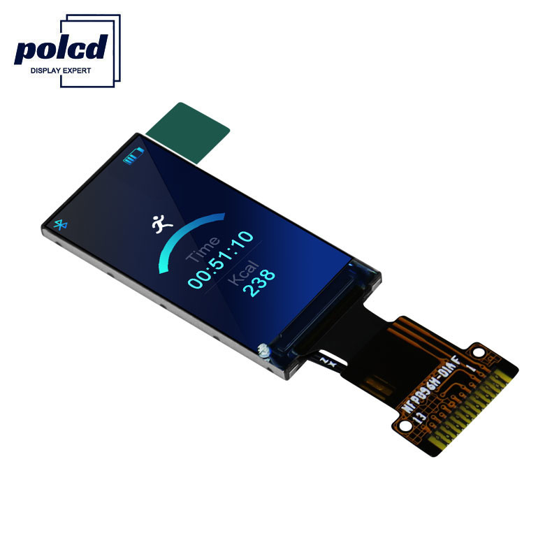 Polcd 0.96 Inch St7735 80x160 400 Nit Medical LCD Display 4 Line SPI