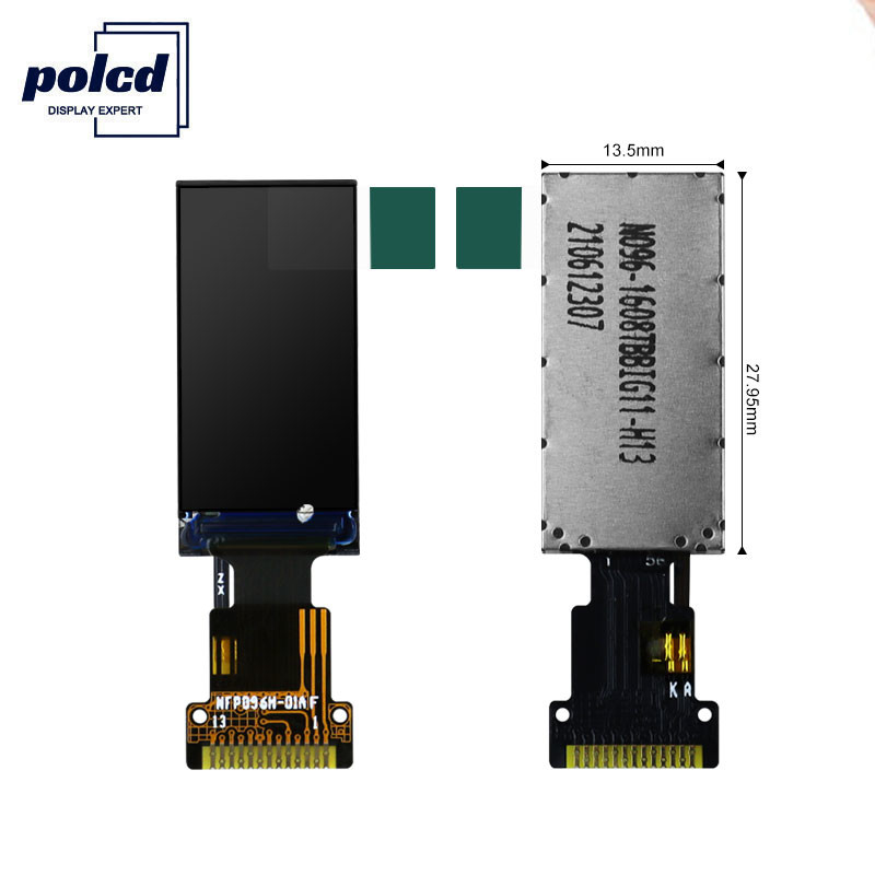 Polcd ST7735S 0.96 LCD صفحه نمایش 13 پین 80X160 کوچک TFT صفحه نمایش 4 خط SPI