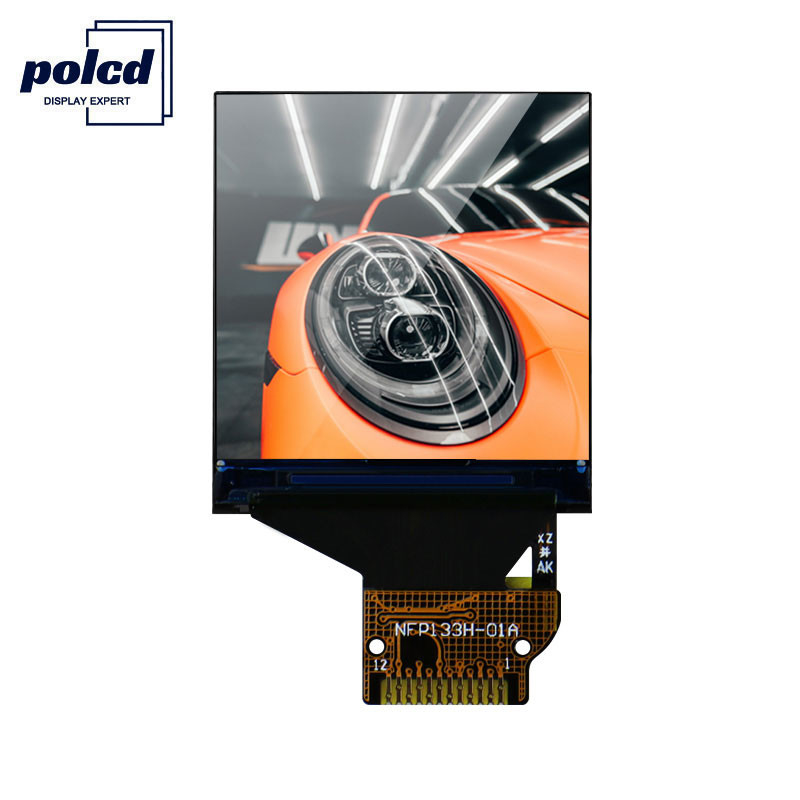 صفحه نمایش LCD 1.33 اینچی 12 پین 4 سیم Ips 240x240 ST7789V RGB عمودی نواری
