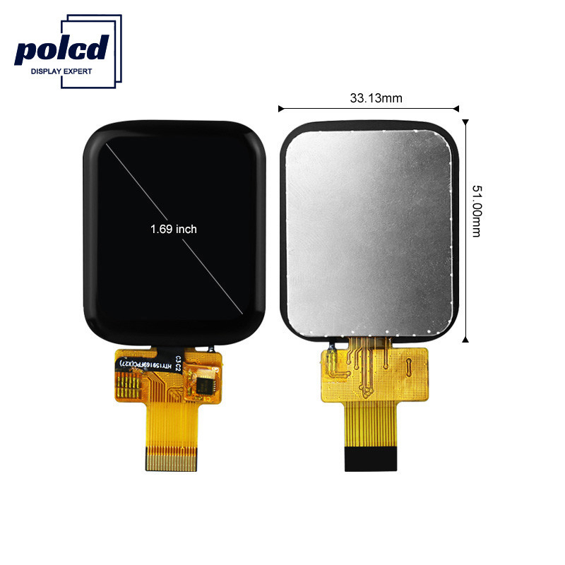 Polcd 1.69 اینچ صفحه لمسی صفحه نمایش LCD 240x280 رابط SPI ماژول کوچک TFT
