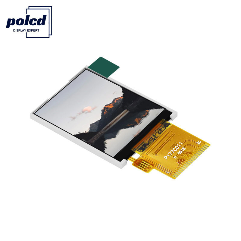 صفحه نمایش LCD 1.77 اینچی Tft 128*160 رنگی 262K Rgb به طور معمول مشکی