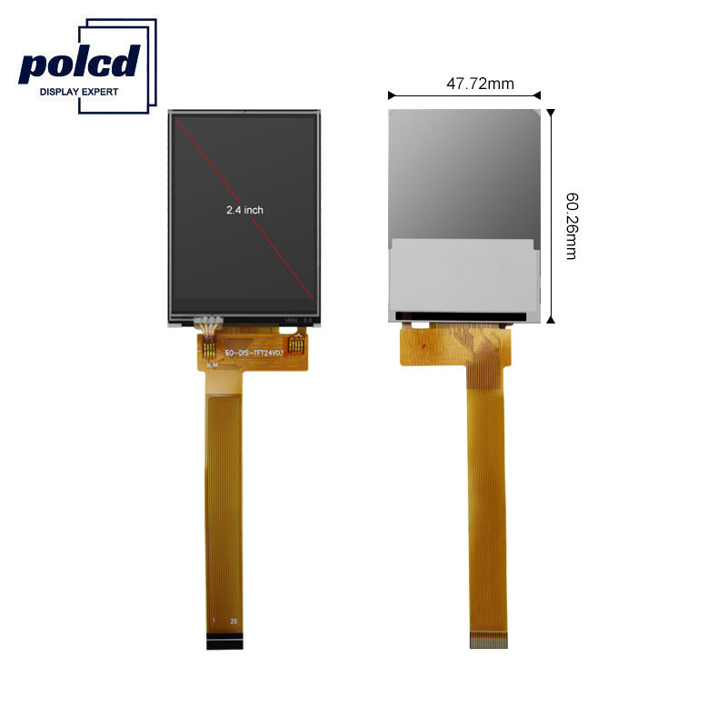 نمایشگر Polcd 8080 MCU TFT LCD ST7789V 2.4 Tft LCD Shield Raspberry Pi