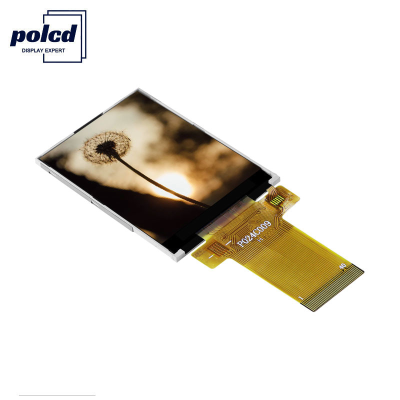 صفحه نمایش LCD 16 بیتی Tft 16 بیتی Polcd 350 Nit ILI9341V صفحه لمسی 2.4 اینچی