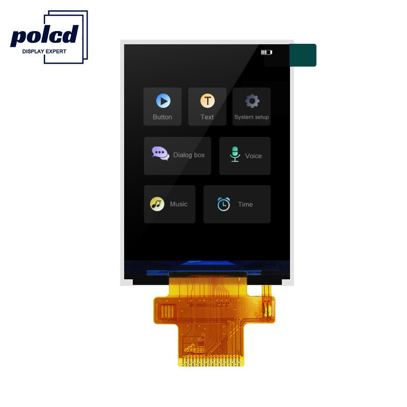 صفحه نمایش LCD 18 پین 2.4 Spi Tft LCD ST7789V2 صفحه نمایش لمسی Tft