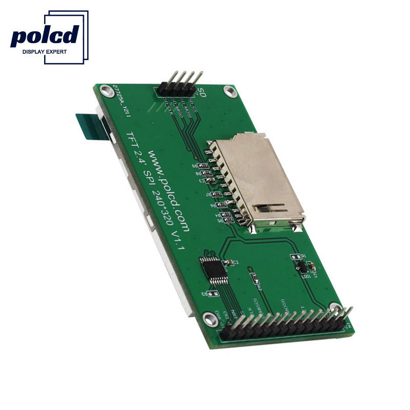 صفحه نمایش لمسی 260 Nit TFT ST7789V2 240X320 2.4 اینچی ال سی دی TFT