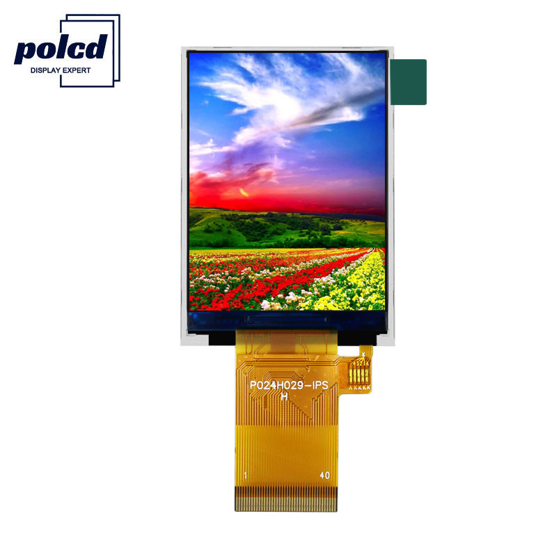 صفحه نمایش 8 بیتی ال سی دی Polcd ST7789V MCU صفحه نمایش 2.4 اینچی IPS TFT برای تجارت