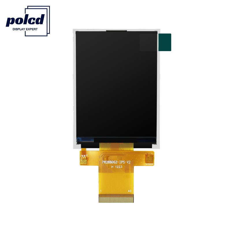 صفحه نمایش Tft کوچک Polcd RoHS 18 بیتی 2.8 اینچی Tft صفحه نمایش 240x320 پیکسل