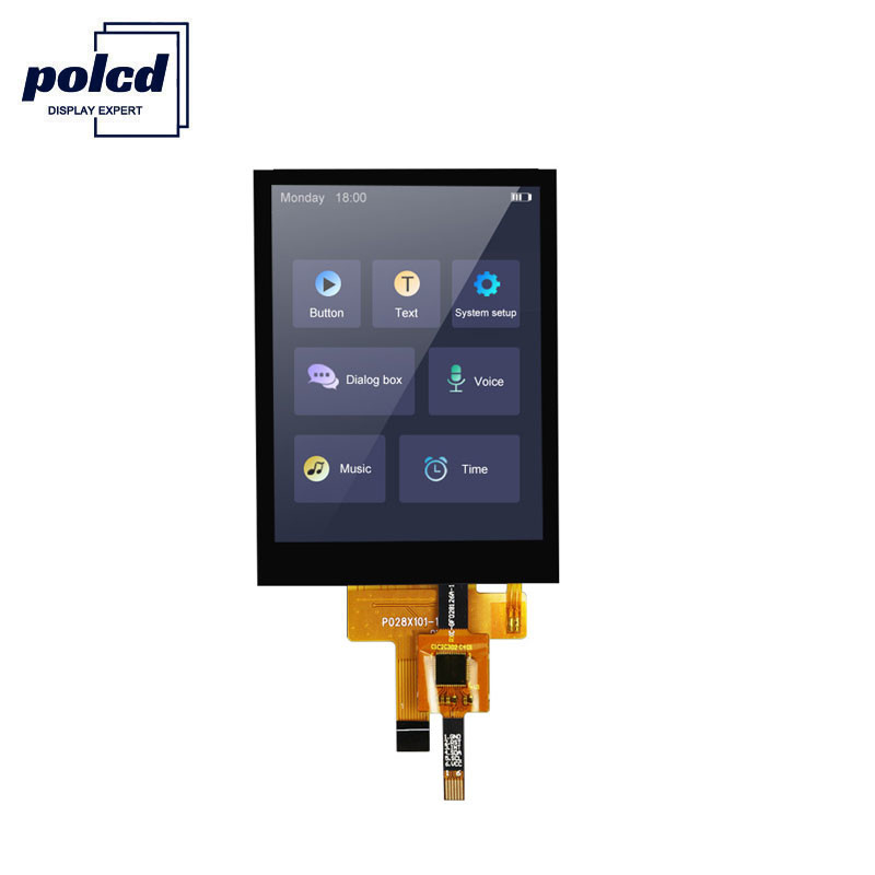 Polcd 12 0'CLOCK زاویه دید صفحه لمسی LCD 240X320 2.8 Tft Shield Raspberry Pi