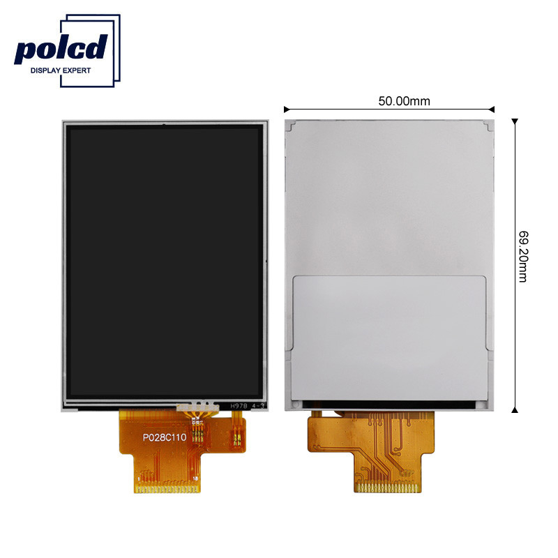 ماژول ال سی دی Polcd 4 Wire SPI 2.8 RoHS 240X320 TFT Touch Resistive