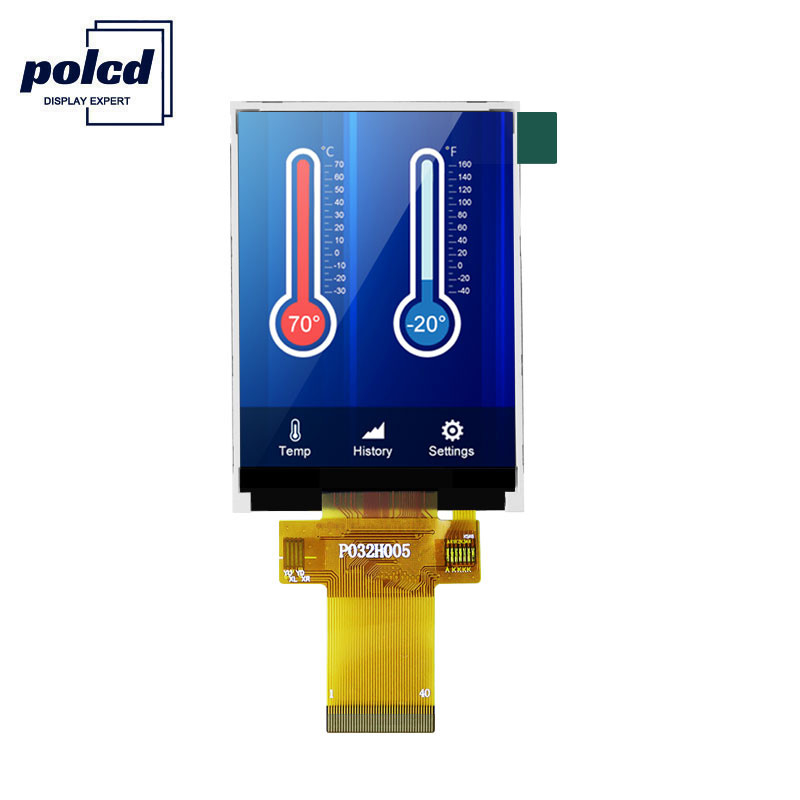 صفحه نمایش رزبری پای 3.2 اینچی Polcd 350cd/M ILI9341V صفحه نمایش ال سی دی خوانا با نور خورشید